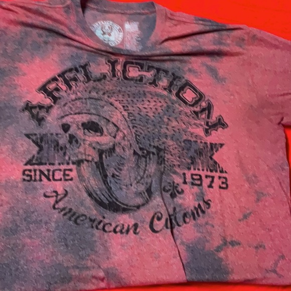 Affliction American Customs tshirt sz XXL - Picture 6 of 7